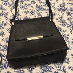 Kate Spade Black Leather “Make it Mine”Bag